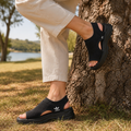 Sandália adidas referência 613 preto