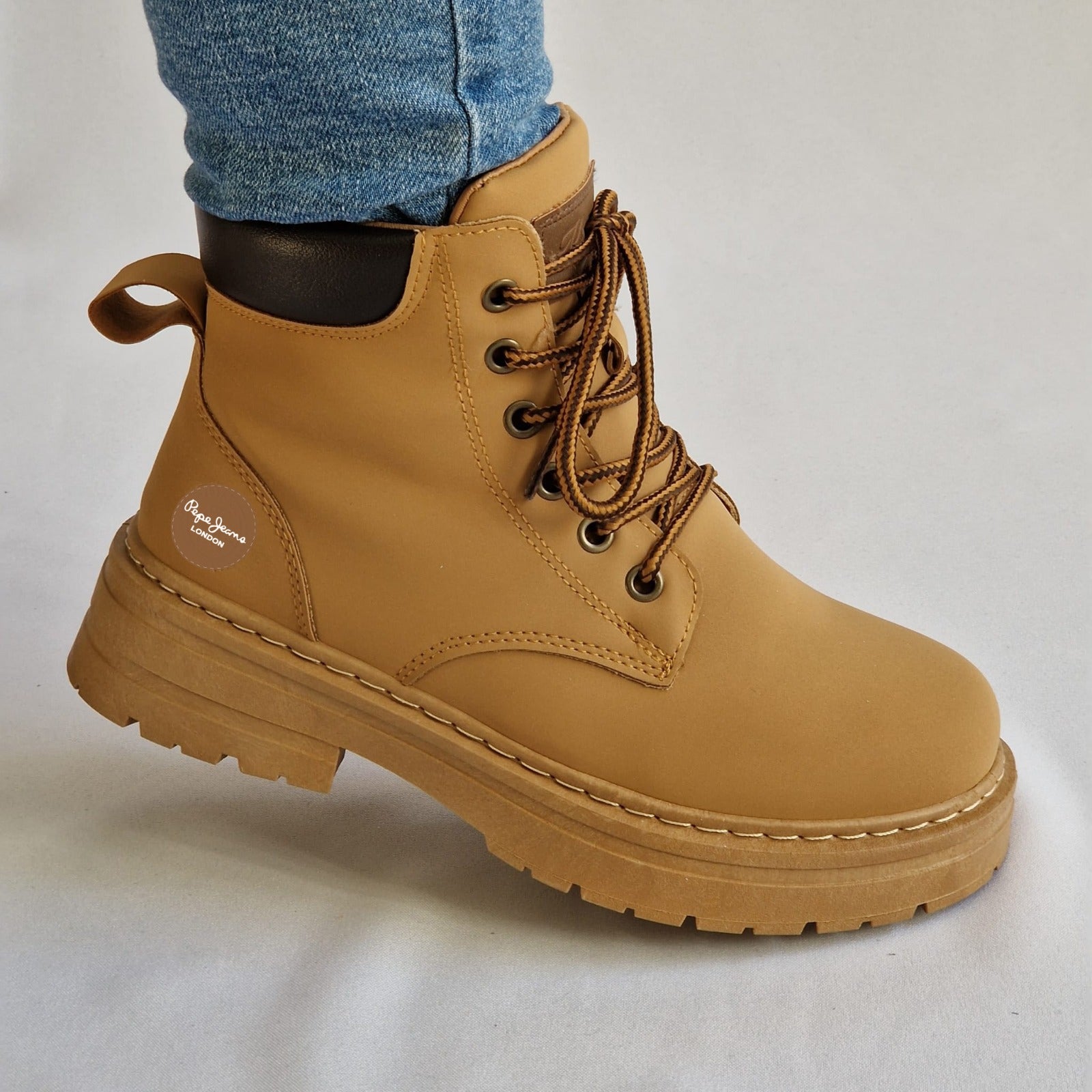 Bota pepe 6 camel